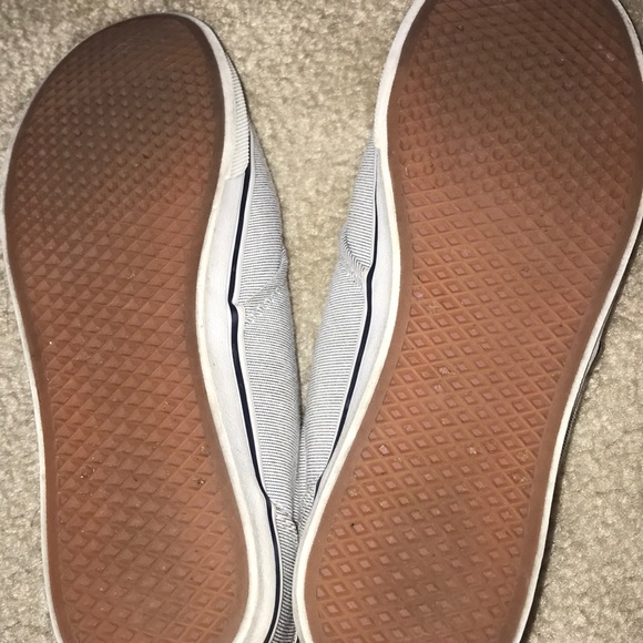 Navy and White Vans size 7 - Picture 4 of 4